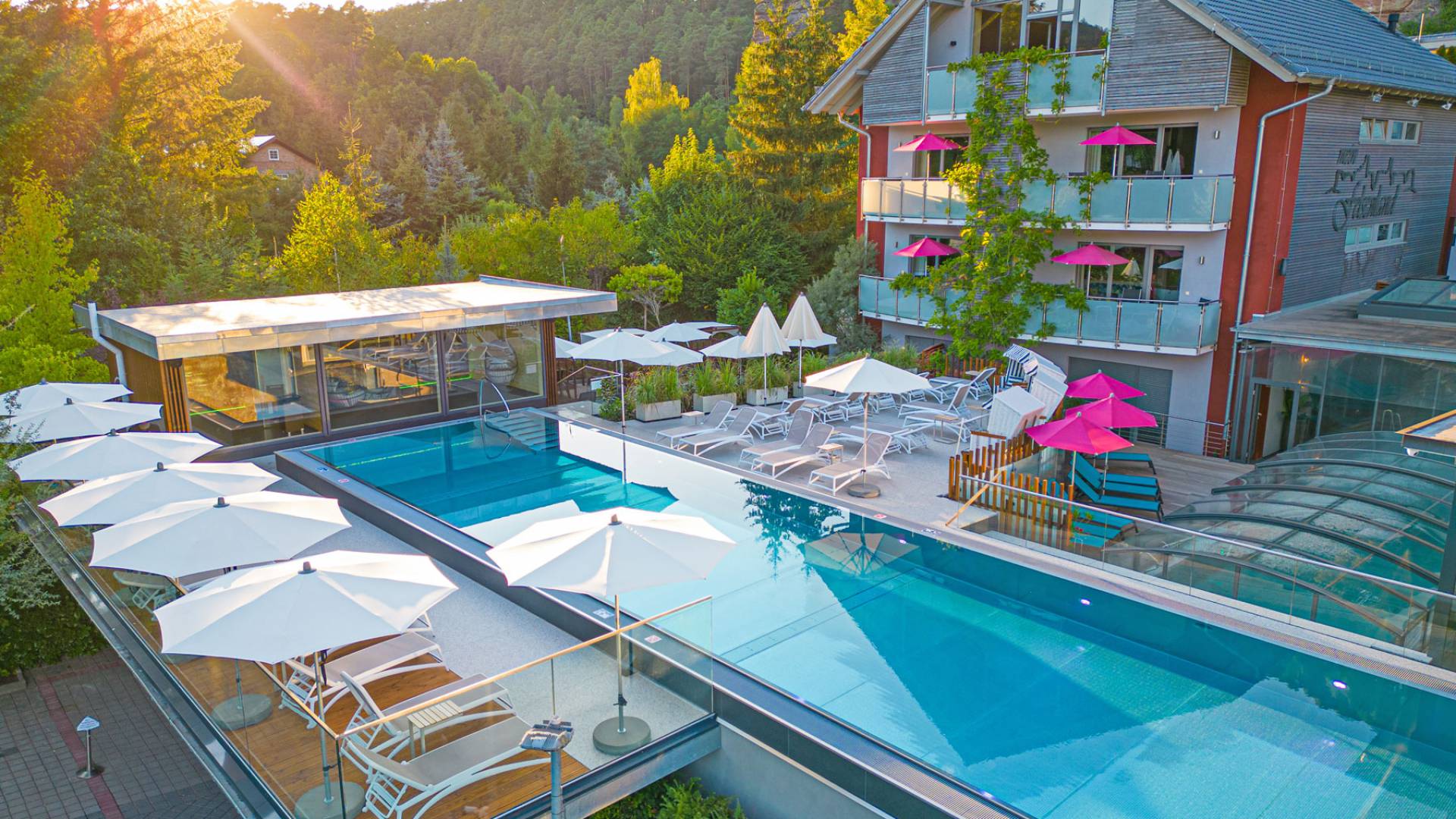 Hotel Felsenland Dahn Seitenhintergrund Wellness