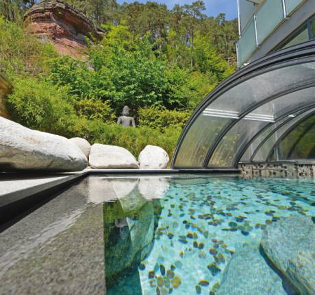 Onsen Pool Hotel Felsenland Dahn