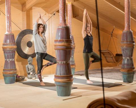 Yoga im Hotel Felsenland Dahn